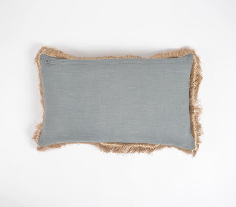 Solid Blue Minimal Pillow Cover