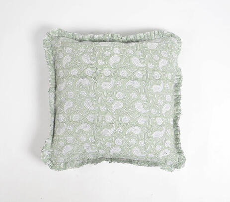 Frilled cushion outlet covers