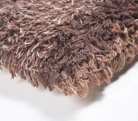 Woven Fuzzy Woolen Cushion Cover