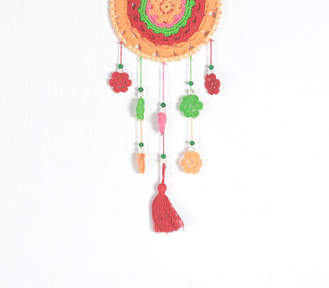 Crochet Rose Garden Dreamcatcher