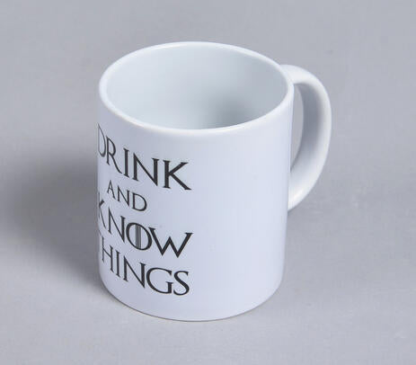 I drink and I know things Ceramic Mug