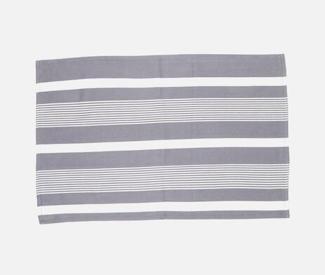 Striped Grey Kitchen Towels (set of 3)