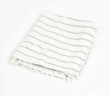 Handloom Cotton Classic Striped Scarf