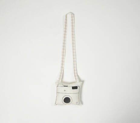 Handmade Plush Toy Sling Camera