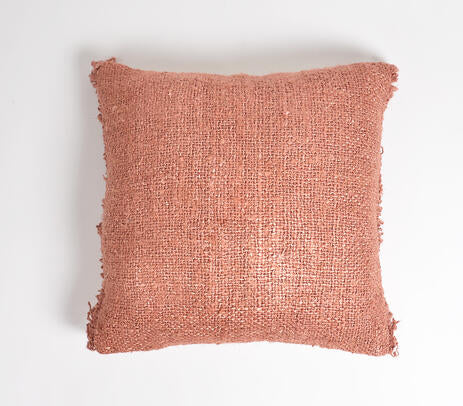 Terracotta Textured Cushion cover