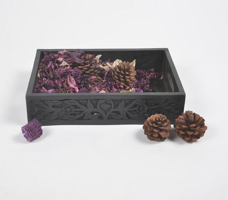 Pine cones & Mixed Dried Violet Herbs Potpourri (200g pack)