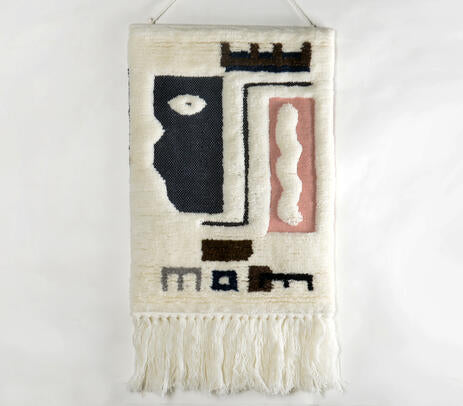Hand Tufted Tribal Wall Hanging
