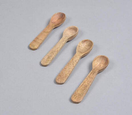 Mango Wood Classic Measuring Spoon (Set of 4)
