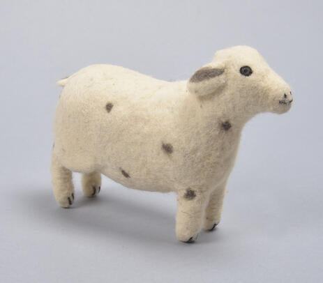 Handmade Felt Cotton Lamb Toy