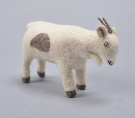 Handmade Felt Cotton Goat Toy