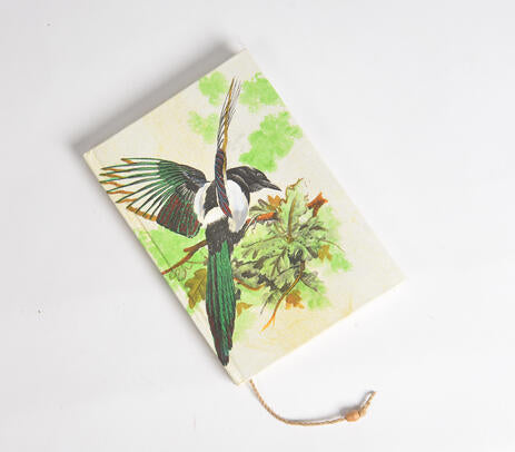 Hand Painted Bird Diary